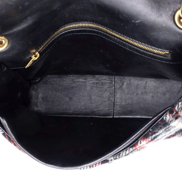 Balenciaga BB Chain Round Shoulder Bag Quilted Wool Medium - Picture 5 of 9